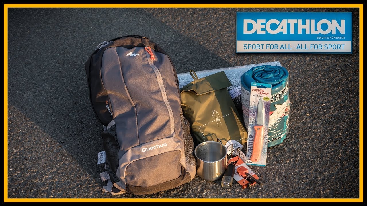 Decathlon: Günstige Outdoor Ausrüstung 🏕️ - Outdoor Bushcraft Gear