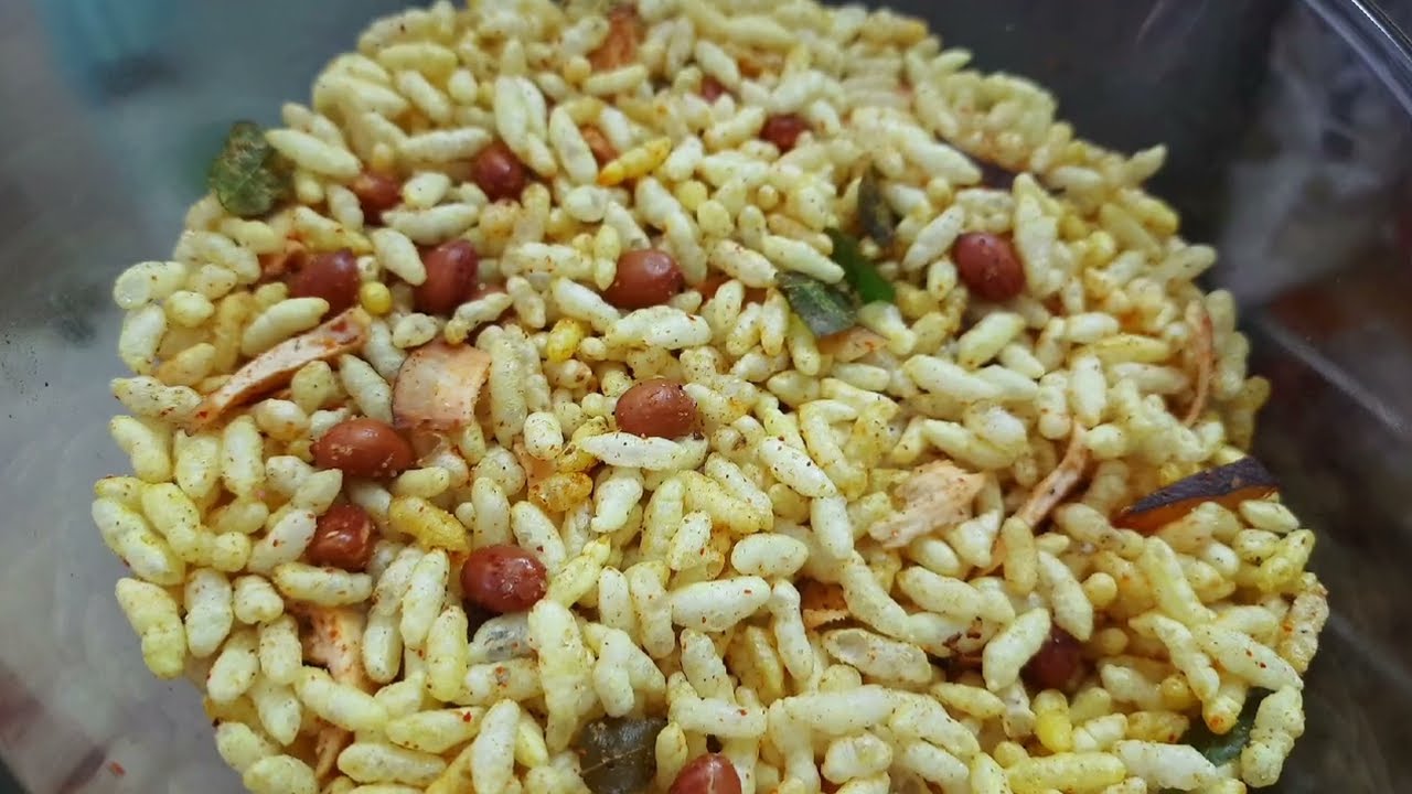 Spicy Murmura Namkeen | Homemade Puffed Rice Chivda