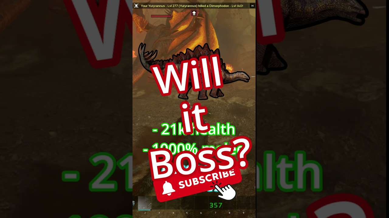 Will it Boss?: THE STEGOSAURUS REMATCH 