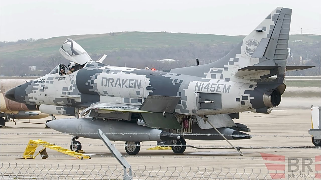 Draken International A-4 Skyhawk & Drill Weekend at Kelly Field!