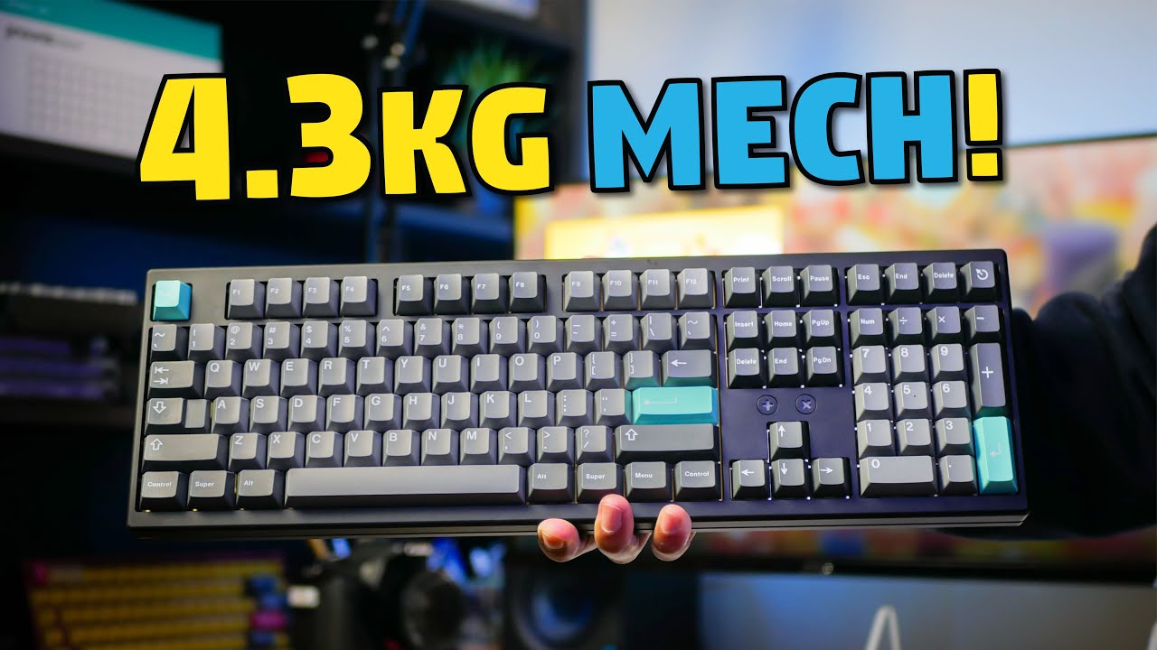 Heaviest Mechanical Keyboard I've Built so far - TX108se