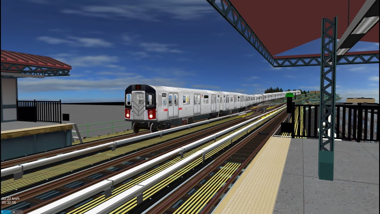 OpenBVE: R142A (6) Express to Brooklyn Bridge via Loop | Bronx Express