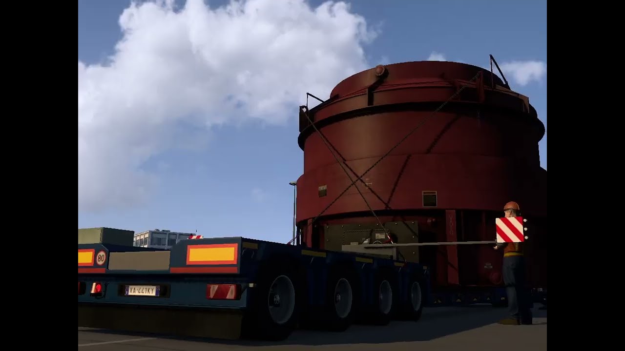 This 1088HP Scania S Is a Beast! Night Drive Special Transport ETS2