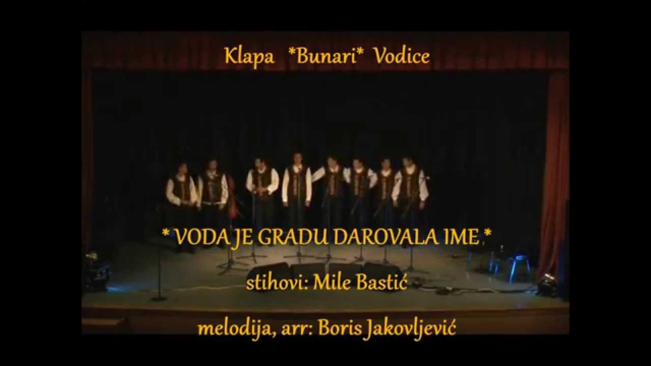 Klapa Bunari Vodice - Voda je gradu Darovala ime