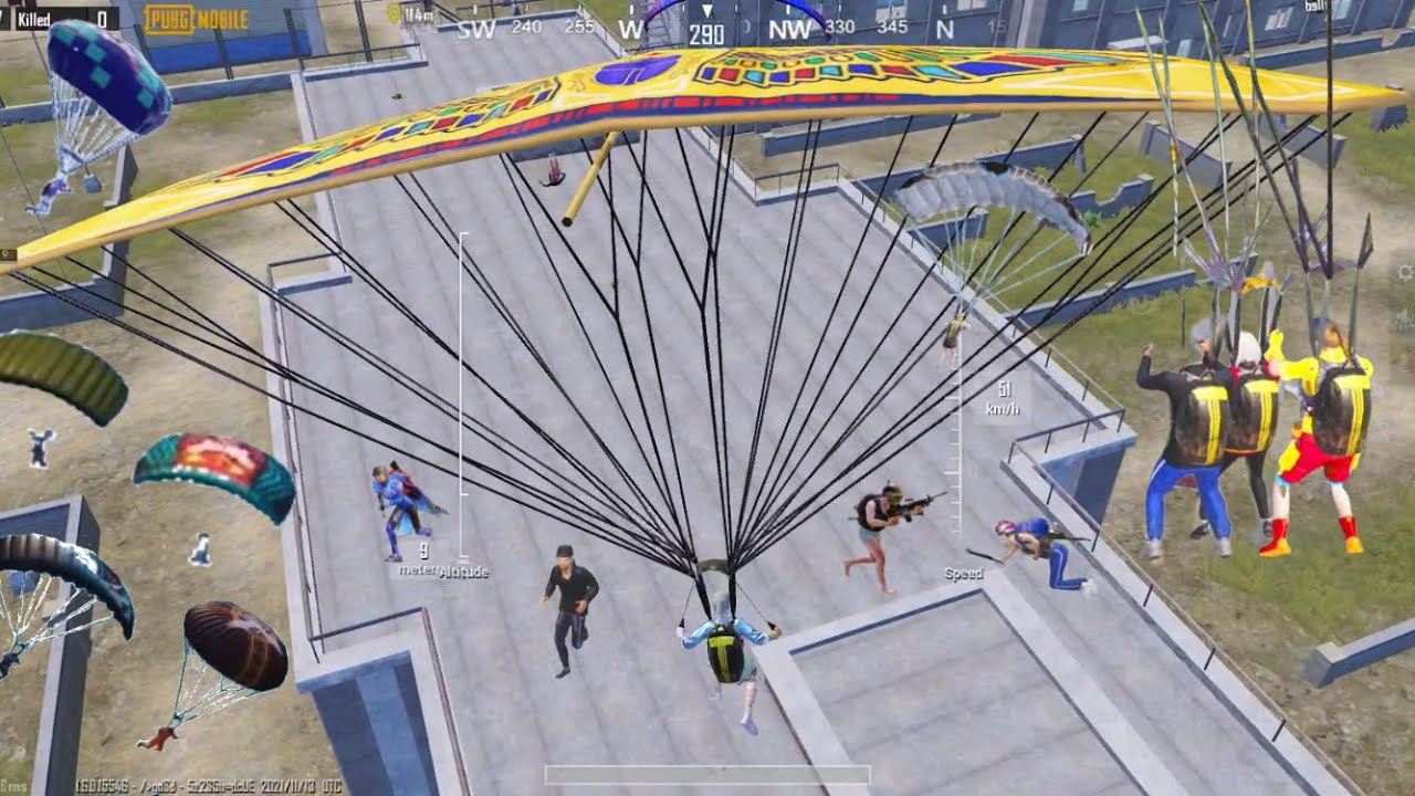 Omg!! I LANDED on MANY PRO ENEMIES😱Pubg Mobile