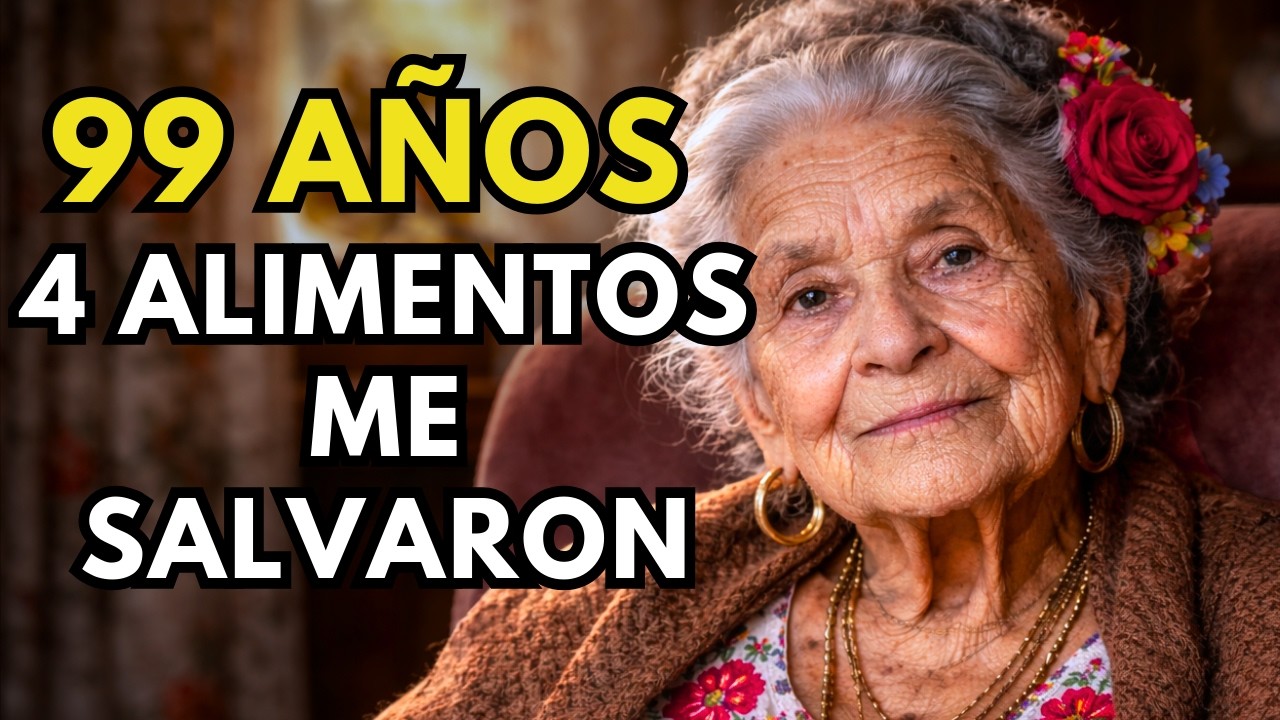 A mis 99 años, estos 4 alimentos diarios me salvaron — El secreto médico que nadie te cuenta
