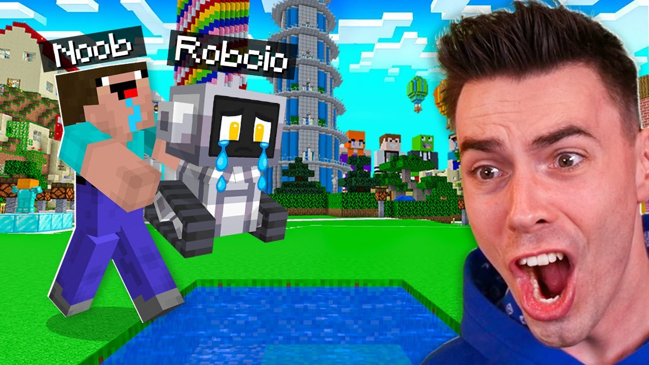 NOOBEK CHCE ZNISZCZYĆ ROBCIA 🤖 na Wojanowicach!! 😭