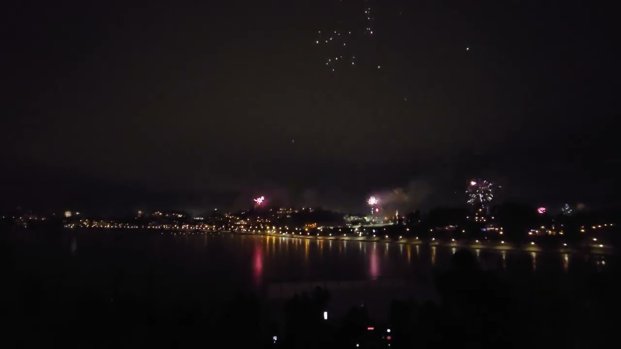 New year fireworks 🎆 2026 in Sollentuna, Sweden 🇸🇪 