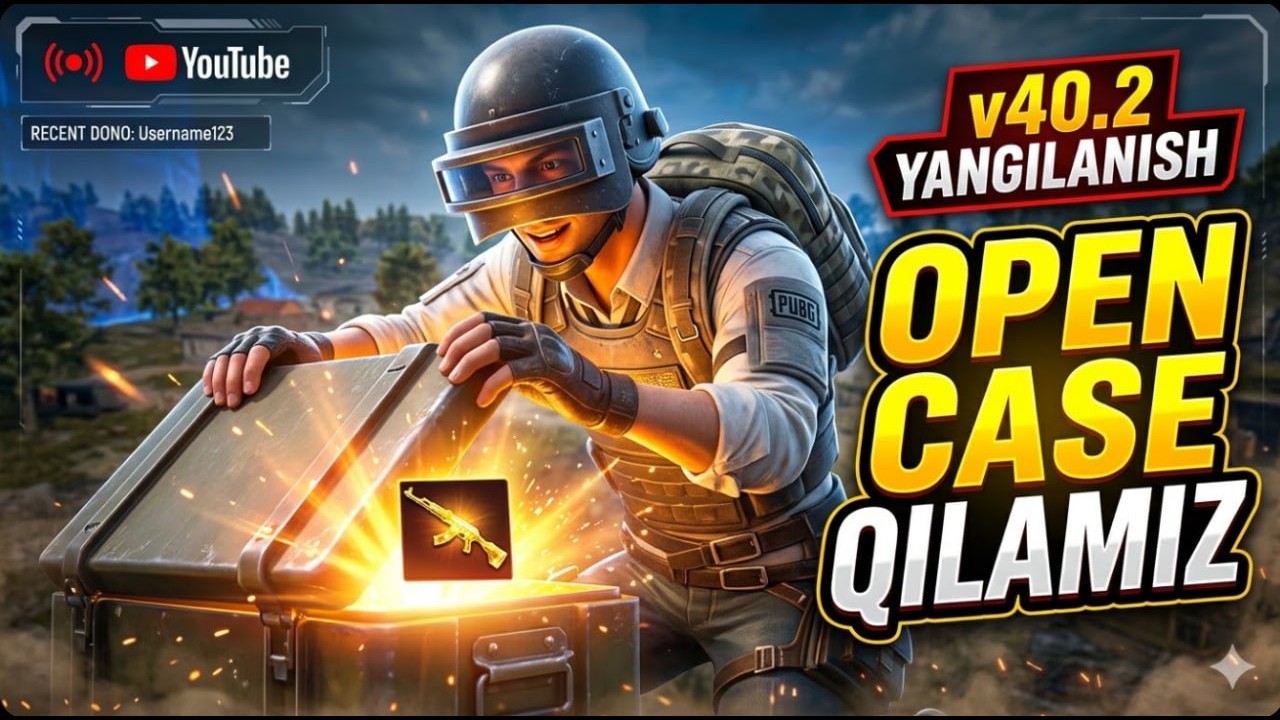 PUBG OPEN CASE