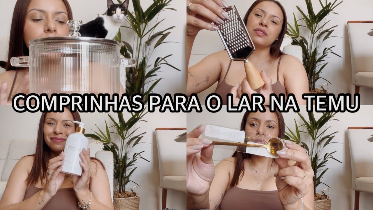 LINDAS COMPRINHAS PARA O LAR NA TEMU 😍 mesa posta, cama mesa e banho e muito mais! Dani Leite