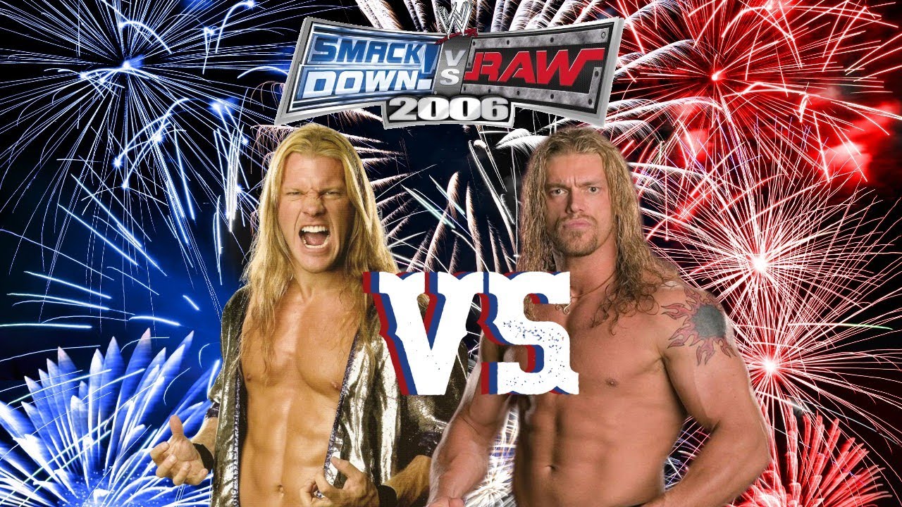 Scott Jay's WWE Smackdown vs RAW 2006 Definitive Edition Matches  Chris Jericho vs Edge