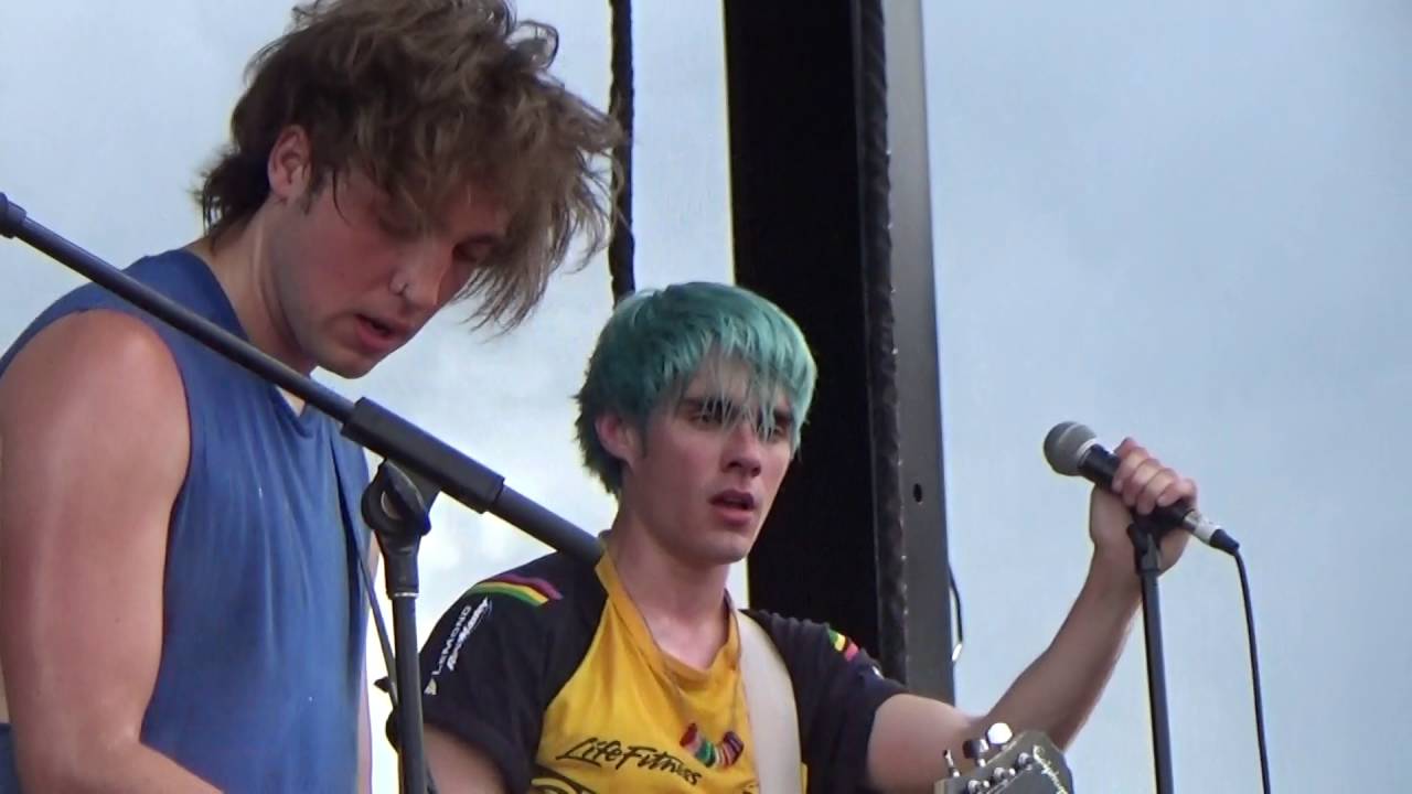 Waterparks Im a natural blue warped Houston tx 2016