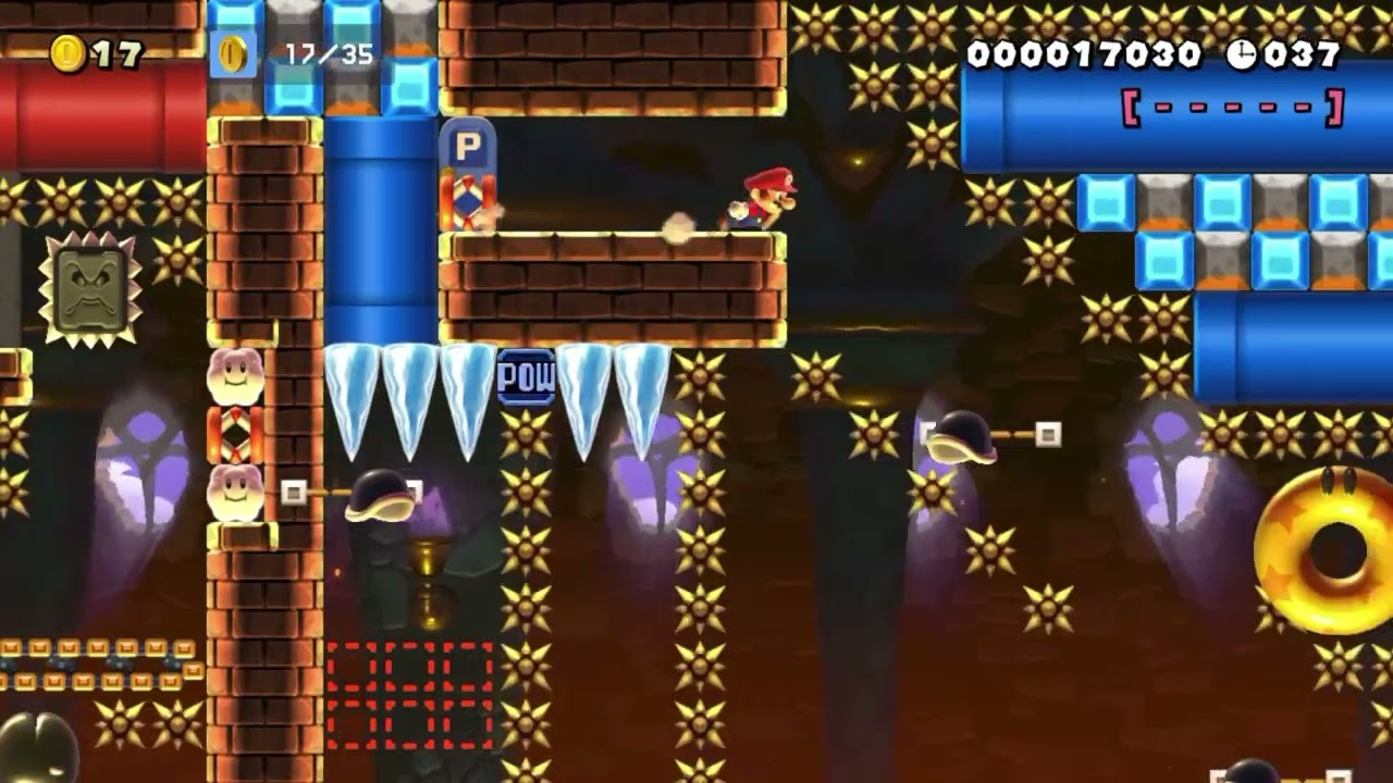 【マリオメーカー2】中級者・上級者が楽しめるスピードラン -80sec-