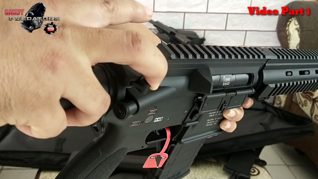 🔴Unboxing ‼️Senapan Serbu  Replika LDT HK416D‼️Gel Blaster
