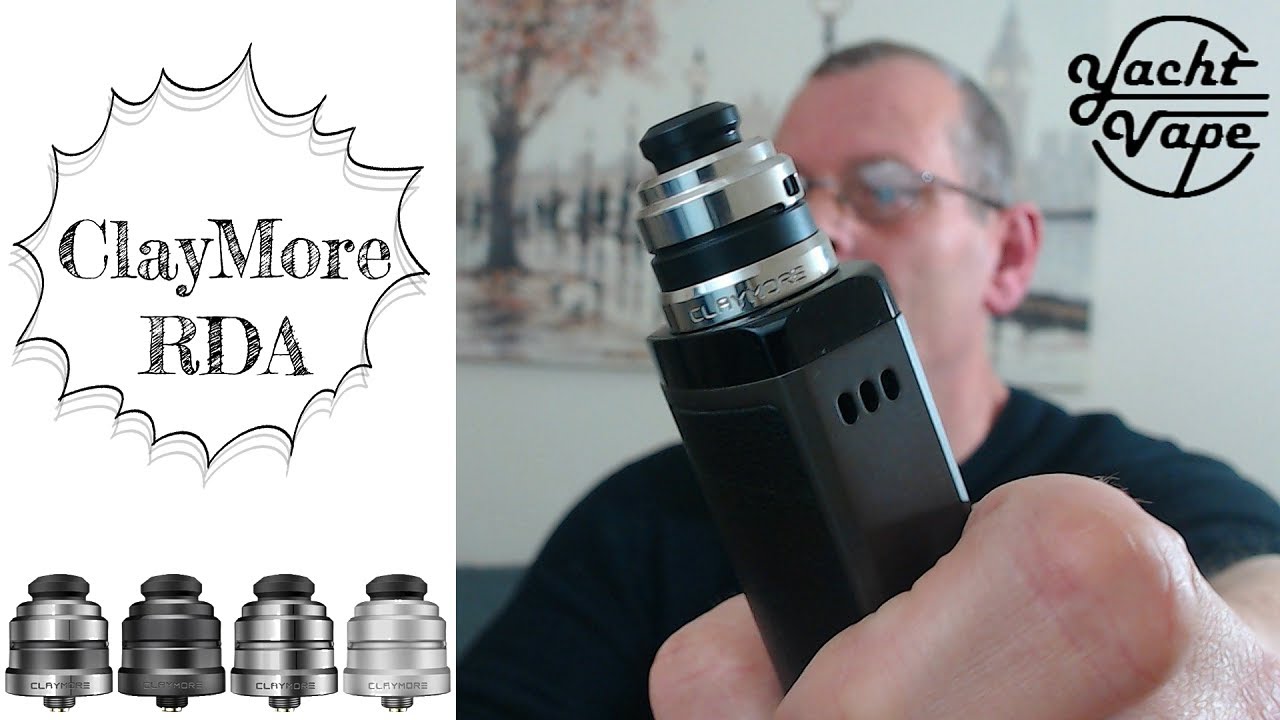 YachtVape Claymore RDA - Review & Build - 22mm/24mm