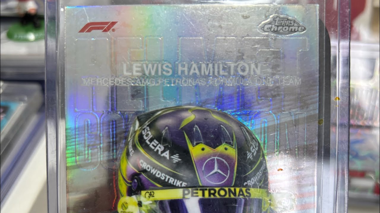 2 packs Topps chrome F1 lite! Another Helmet? Bortoleto?#sportscards #topps #f1 #sports #hamilton 