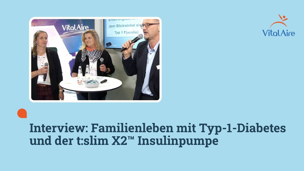 Interview: Familienleben mit Typ-1-Diabetes und der t:slim X2™ Insulinpumpe
