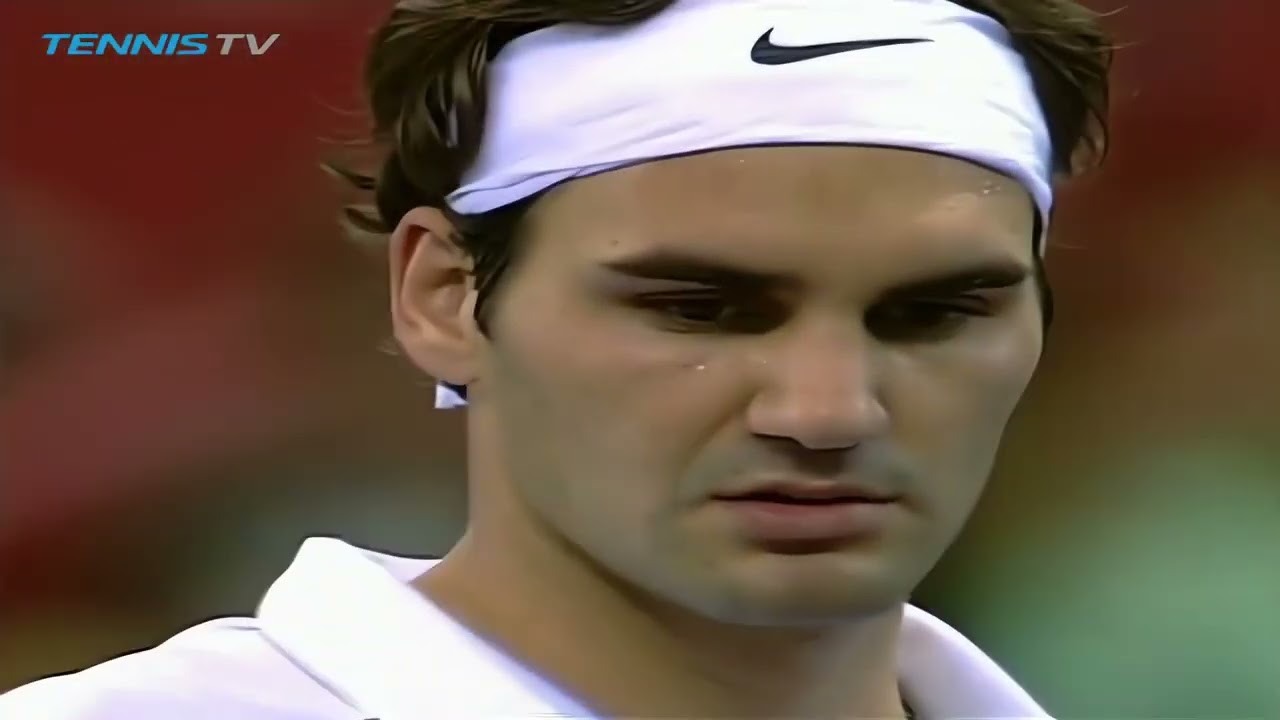 Madrid 2006 SF - R.Federer vs D.Nalbandian Highlights