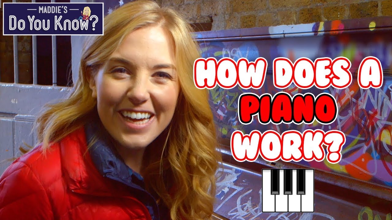 How does a Piano work? 🎹 Maddie's Do You Know? 👩
