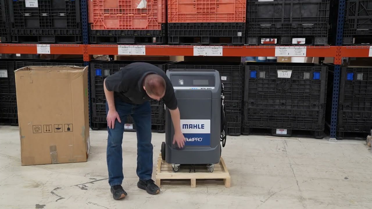MAHLE ATX-280 Machine Tutorial | Unboxing, Setup, Cooler Line & Dipstick Modes