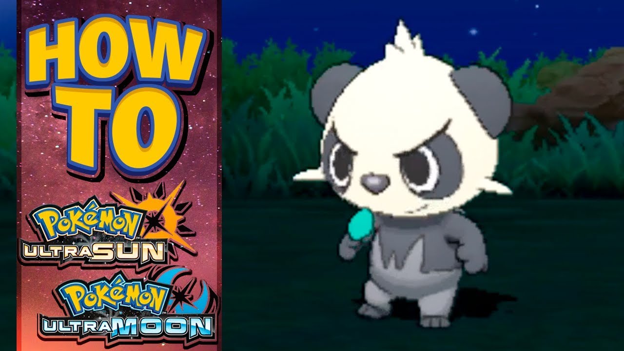 HOW TO GET Pancham in Pokemon Ultra Sun and Moon
