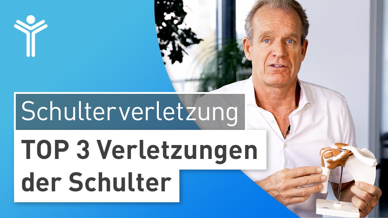 Schulterschmerzen? Die 3 häufigsten Schulterverletzungen