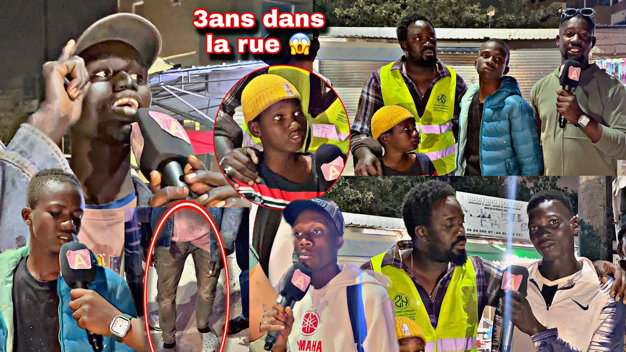 Menouma Bayi Mandi ak Guinze😭 “3 jours sans manger” le cri du cœur des enfants de la rue à Dakar HLM