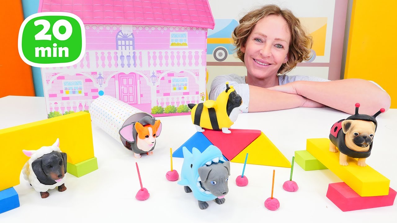 Lernen und spielen mit Nicole in der Show für Kinder 