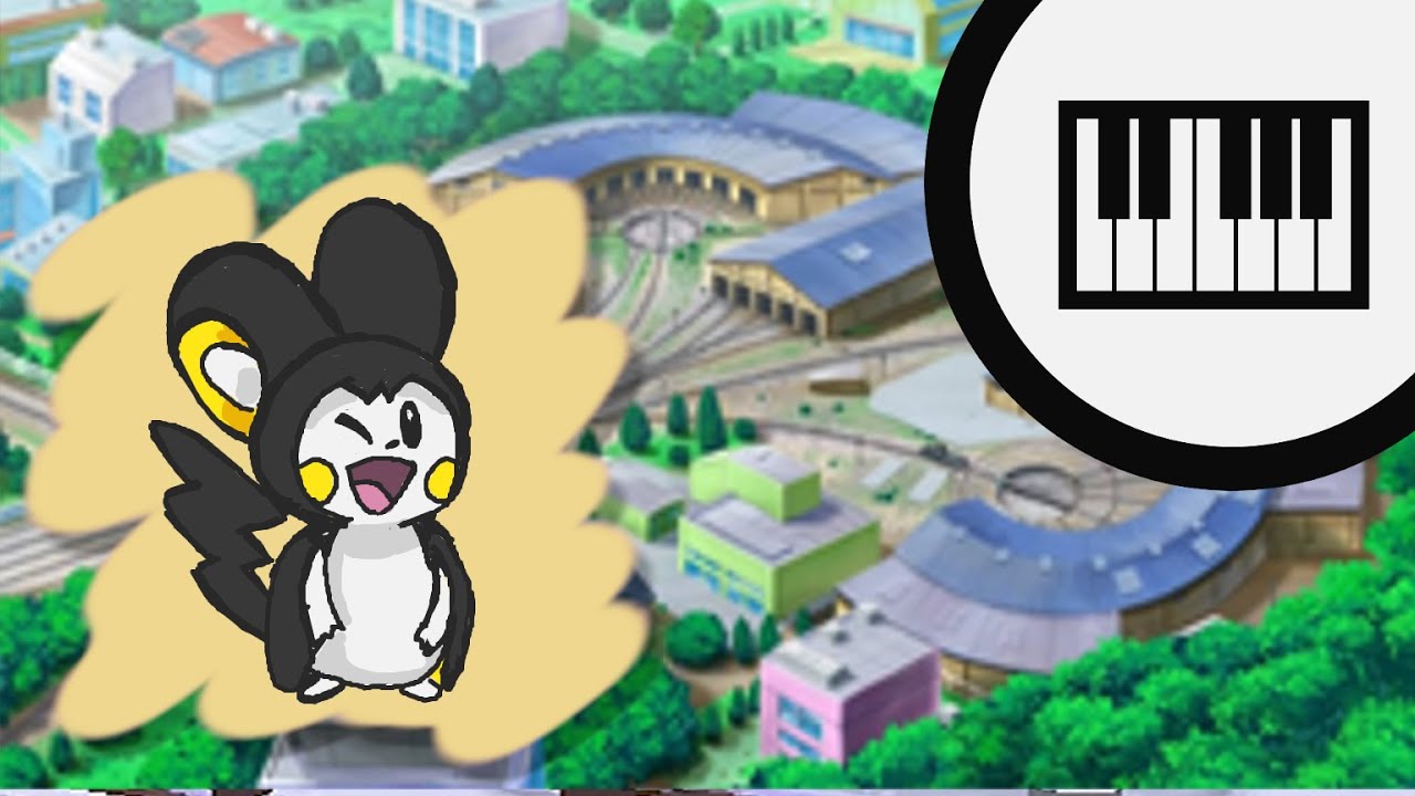Pokémon X & Y / Black & White - Vaniville Town, Anville Town (Piano)