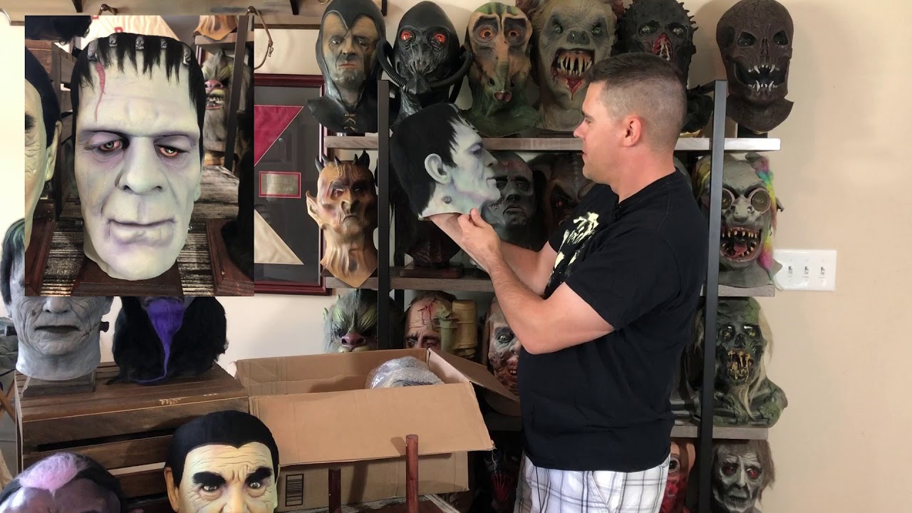 Devil&rsquo;s Workshop Don Post Calendar Universal Monster Halloween Mask  C.A. Reed Tribute Set