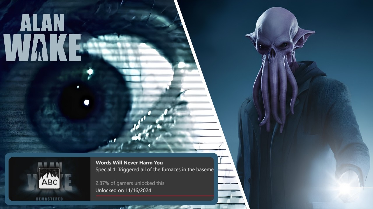 Alan Wake The Signal: Words will never harm you Achievement