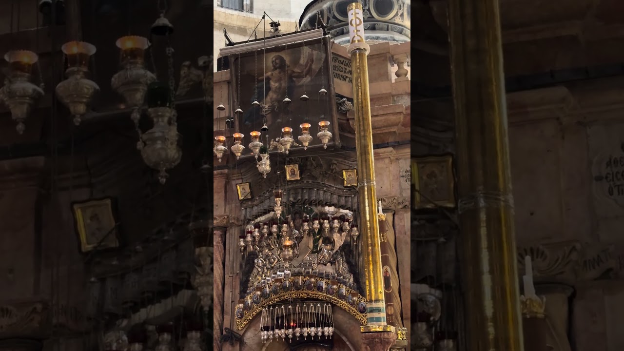 The Edicule in the Church of the Holy Sepulchre 