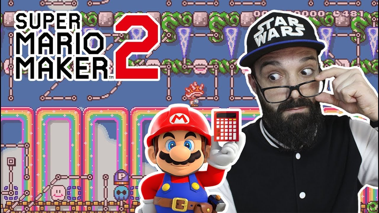 Mario Maker 2 - A incrível fase da calculadora 2