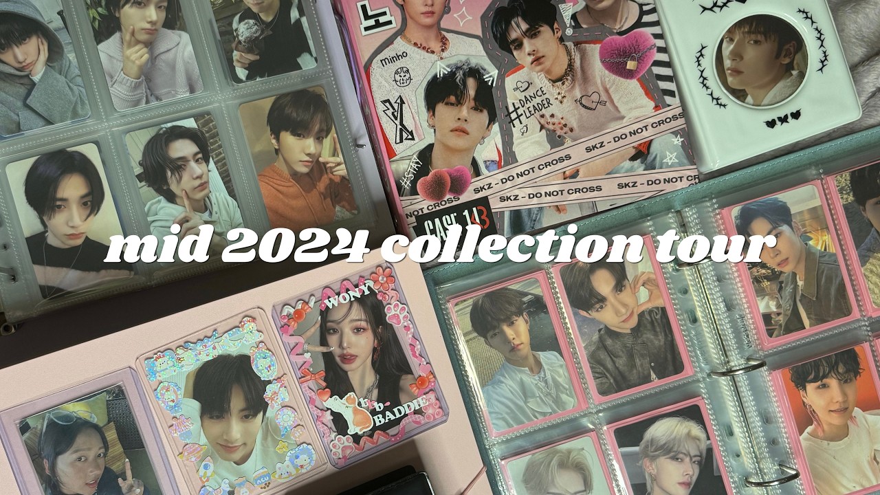 MY COMPLETE MID 2024 KPOP BINDER TOUR  🎀🍡stray kids, Boynextdoor, ZB1, Kep1er etc. ♡ SimoneeFloraa ♡
