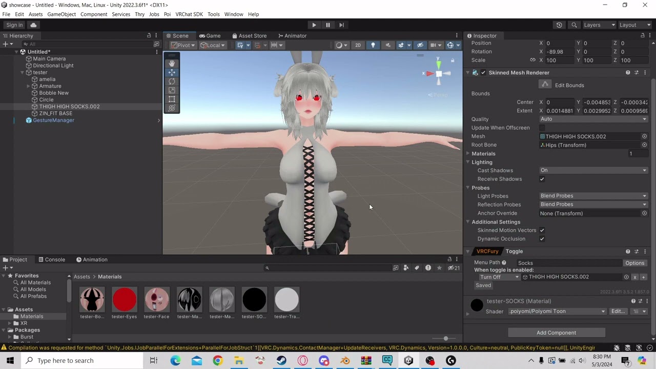 How to make object toggles with Blendshapes with VRCFury
