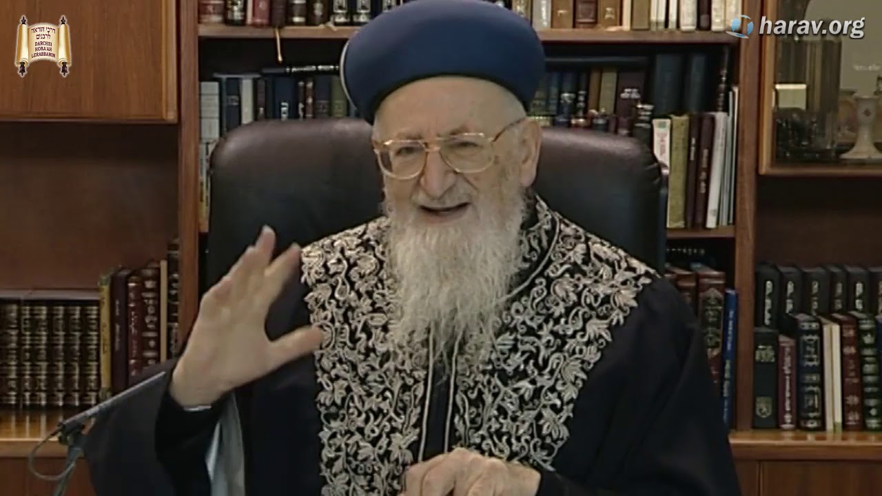 דיני ברכת הגומל וברכת שעשה לי נס - פרשת ויחי - יא טבת תשסד - מרן הרב מרדכי אליהו