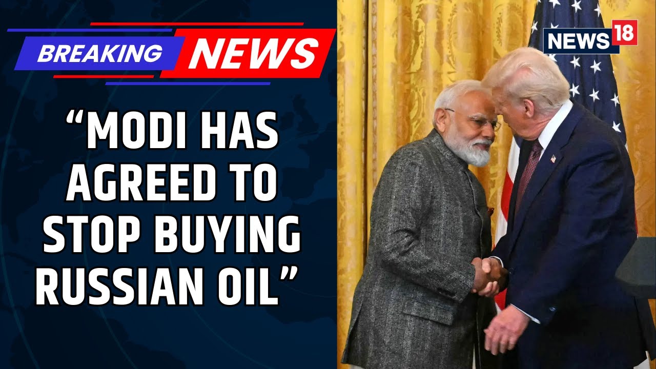 BREAKING NEWS: US President Trump Agrees To Lower India Tariffs As Modi Pledges No Russian Oil Buys