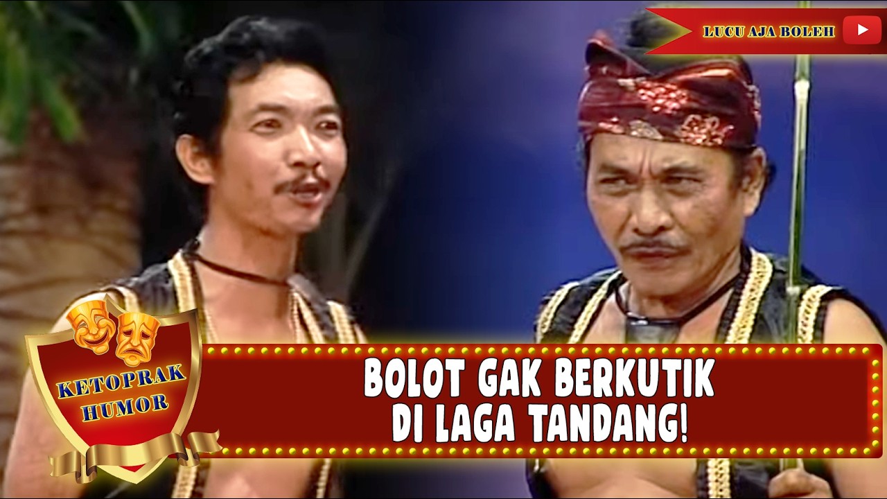 BOLOT DIKERJAIN ABIS ABISAN DI PANGGUNG KETOPRAK HUMOR - KETOPRAK HUMOR