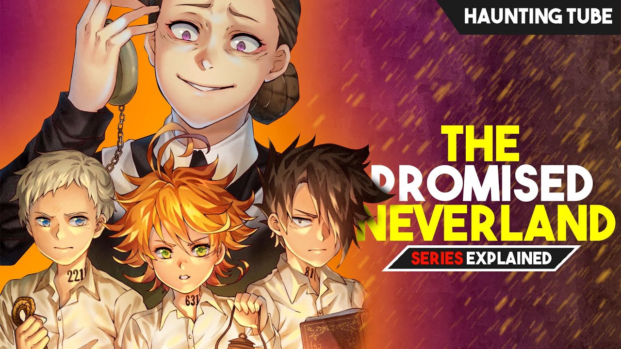 The Promised Neverland - HORROR ANIME Season 1 Explained in Hindi | Haunting Tube