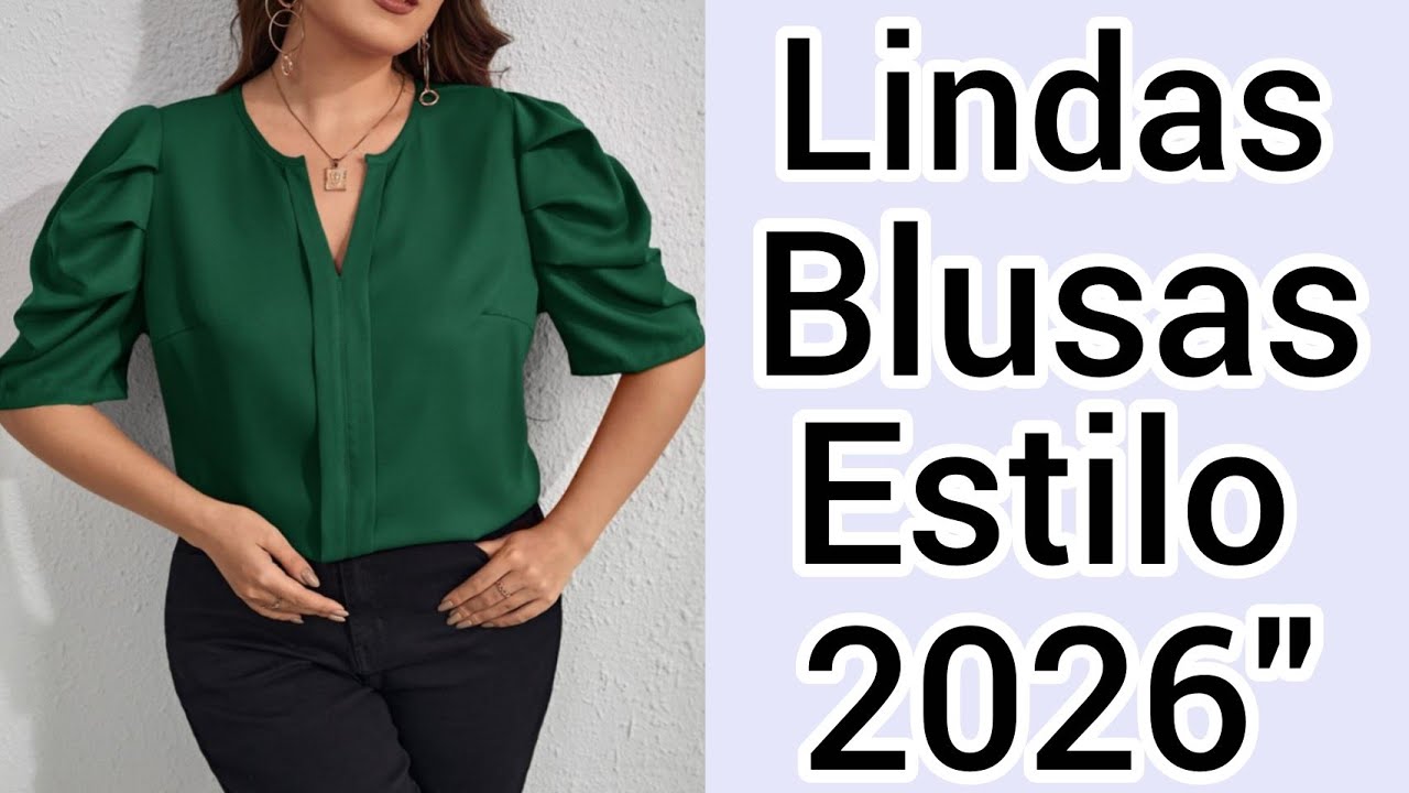 BLUSAS LINDAS CASUALES y ELEGANTES 2026