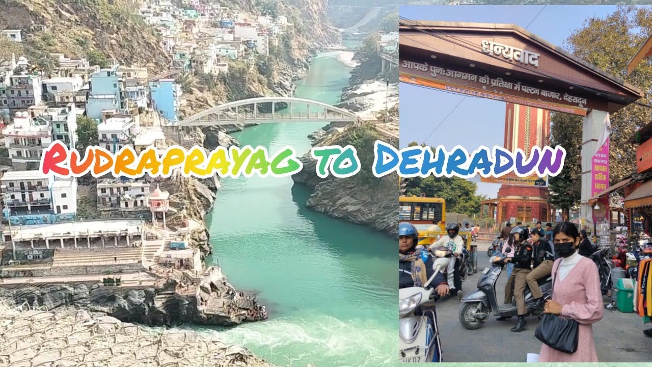 आज गई पहाड़ों से शहरों की ओर.. Rudraprayag to Dehradun.. shopping karne ..#dehradun #clock tower.❤️.