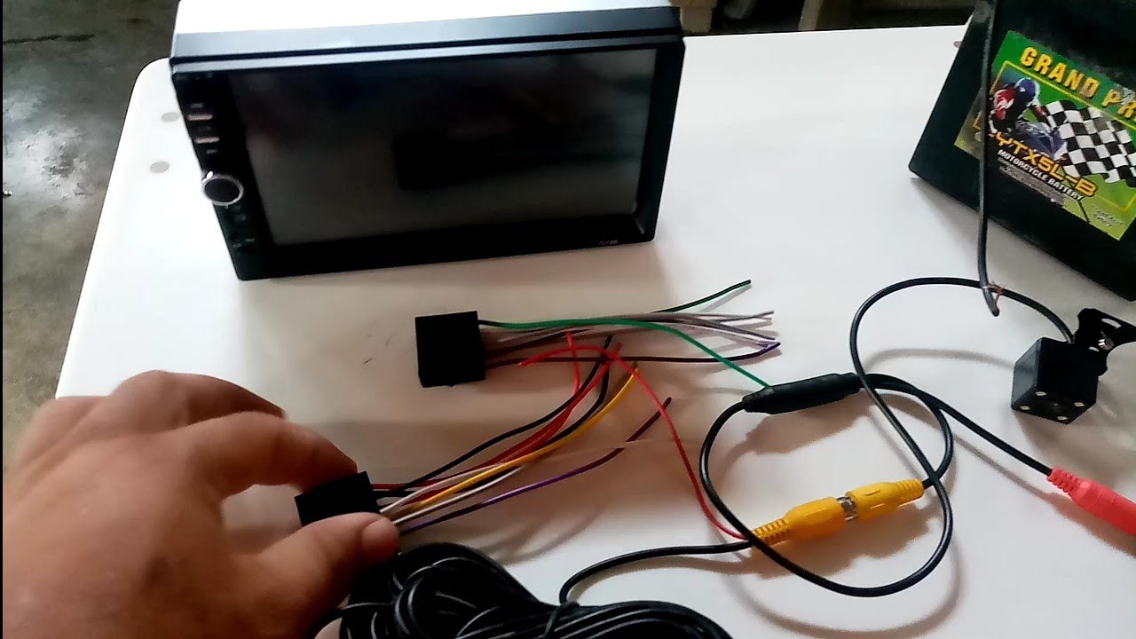 PAANO MAG WIRING NG TOUCH SCREEN STEREO WITH REVERSE CAMERA