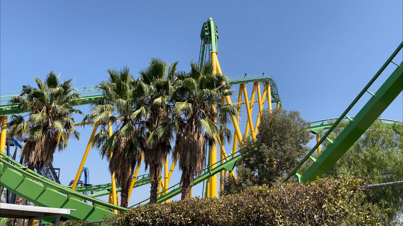 Riddler’s Revenge Six Flags Magic Mountain Off Ride 2021