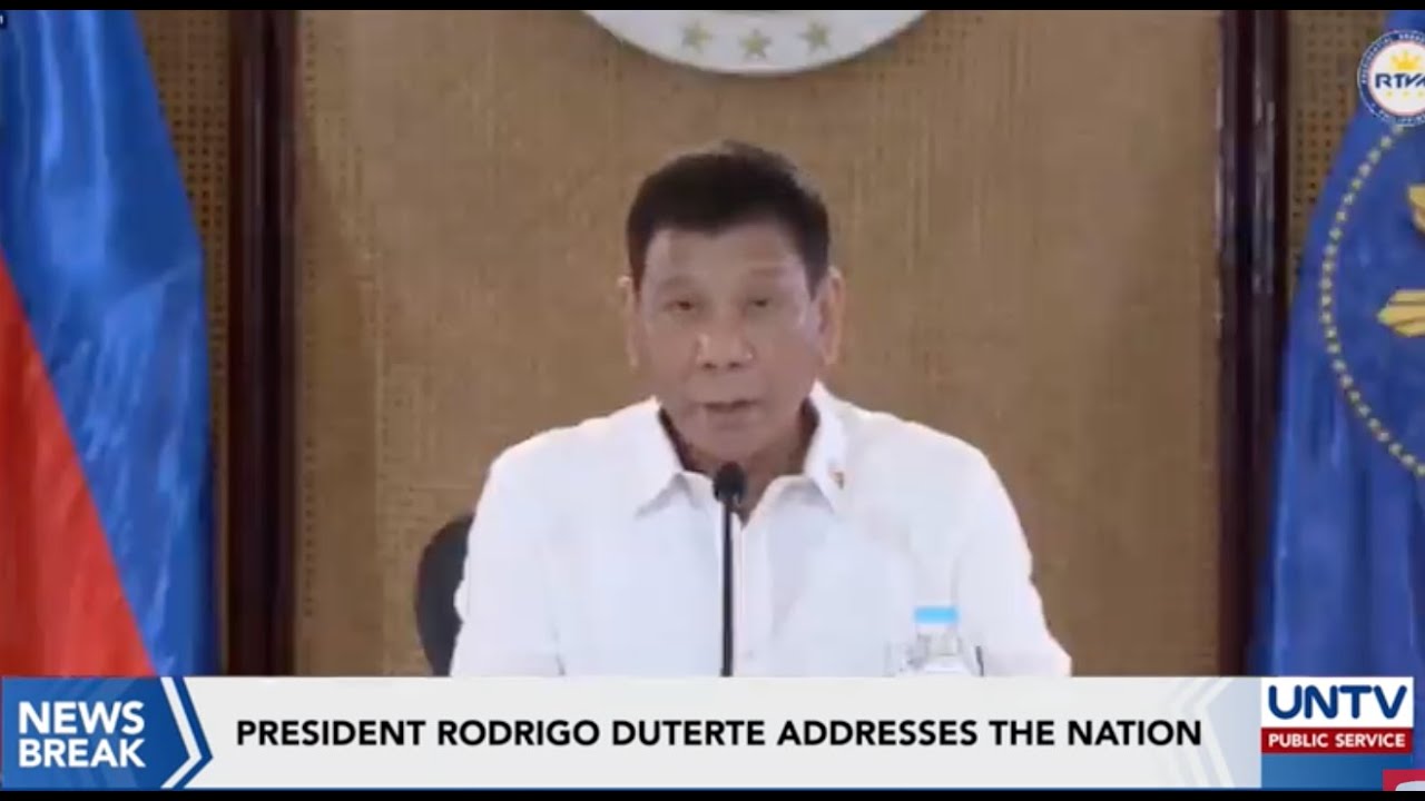 President Rodrigo Duterte Addresses the Nation | September 11, 2021