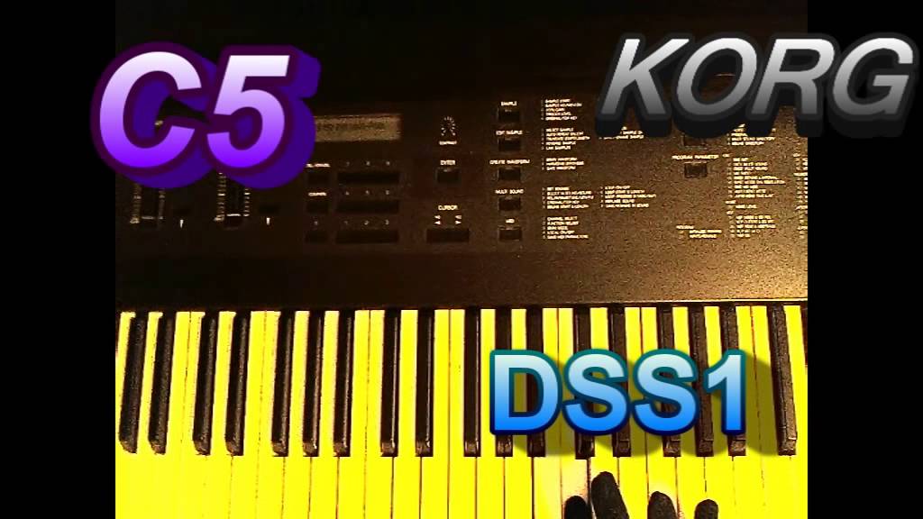 KORG DSS1 REAL TIME SOUND DESIGN 2 SAMPLING SESSION