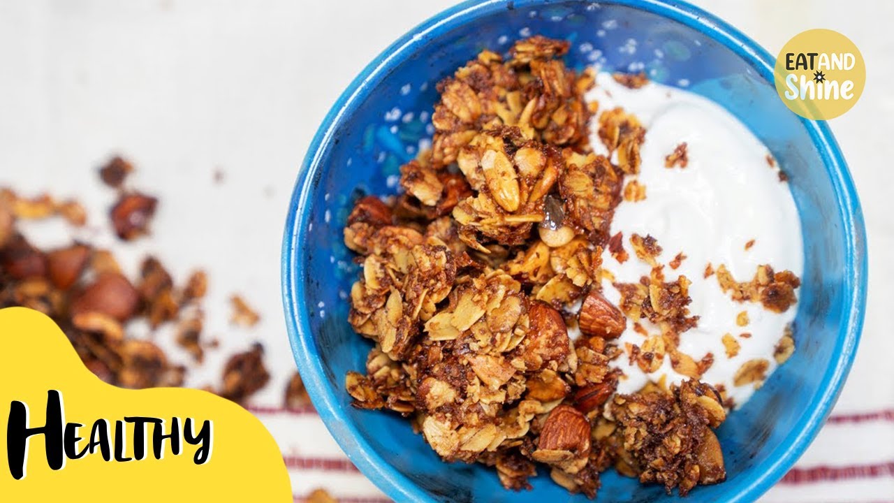 Homemade Granola Recipe 🥣 Easy and Healthy! | Idil's Kitchen