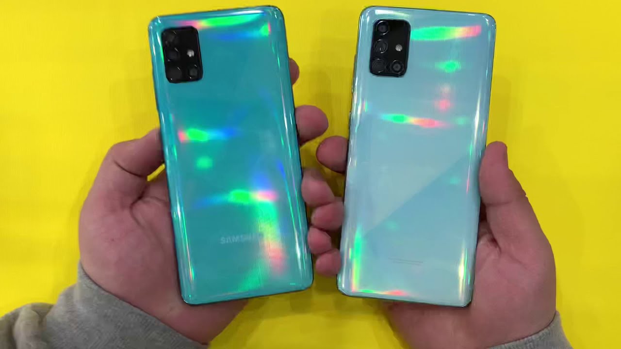Samsung Galaxy A71 vs Samsung Galaxy A51 (8GB RAM)