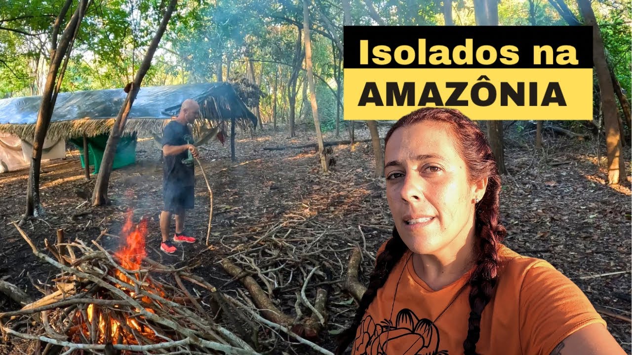 Ficamos ACAMPADOS na FLORESTA AMAZÔNIA ISOLADOS - Parte 3