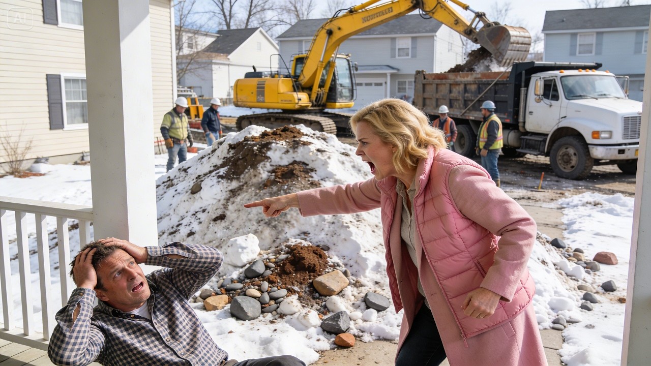 HOA Karen Piled Snow on My Yard  So I Turned It Into a Wall That Blocked Their Road