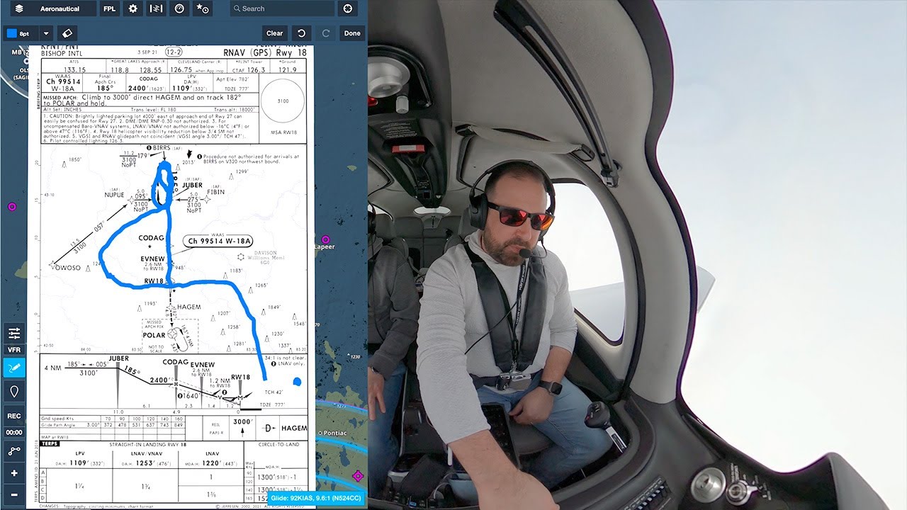 IFR Proficiency Approaches - Cirrus SR22 G7